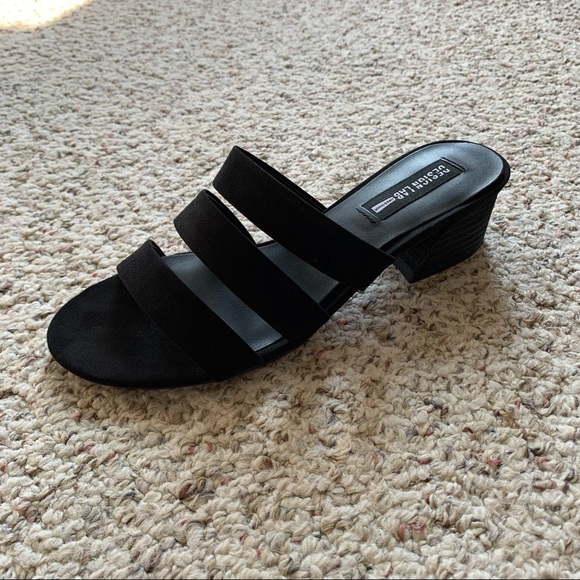 Black Design Lab Sandals. - Picture 1 of 4